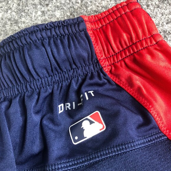 Nike St Louis Cardinals Shorts Mens Blue Baggy Pockets BSBL Stretch - Picture 11 of 12